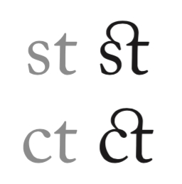 连体字母 连体字母