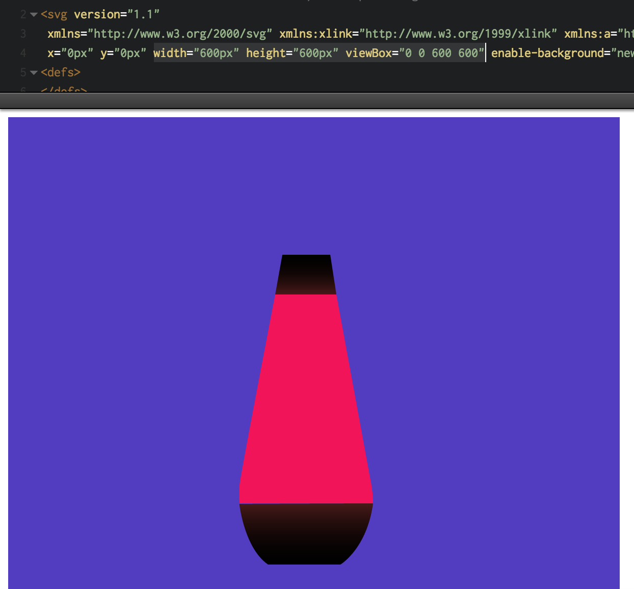 SVG Lava Lamp SVG Lava Lamp