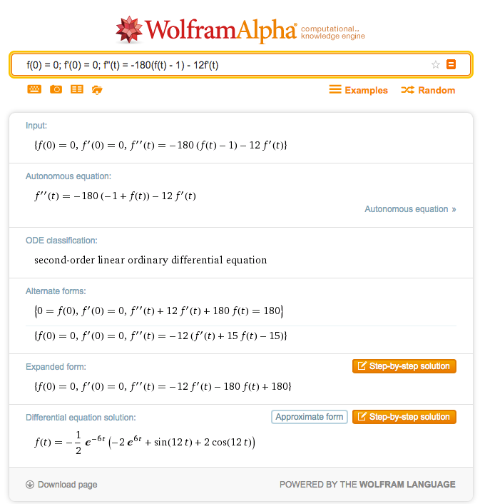 WolframAlpha WolframAlpha