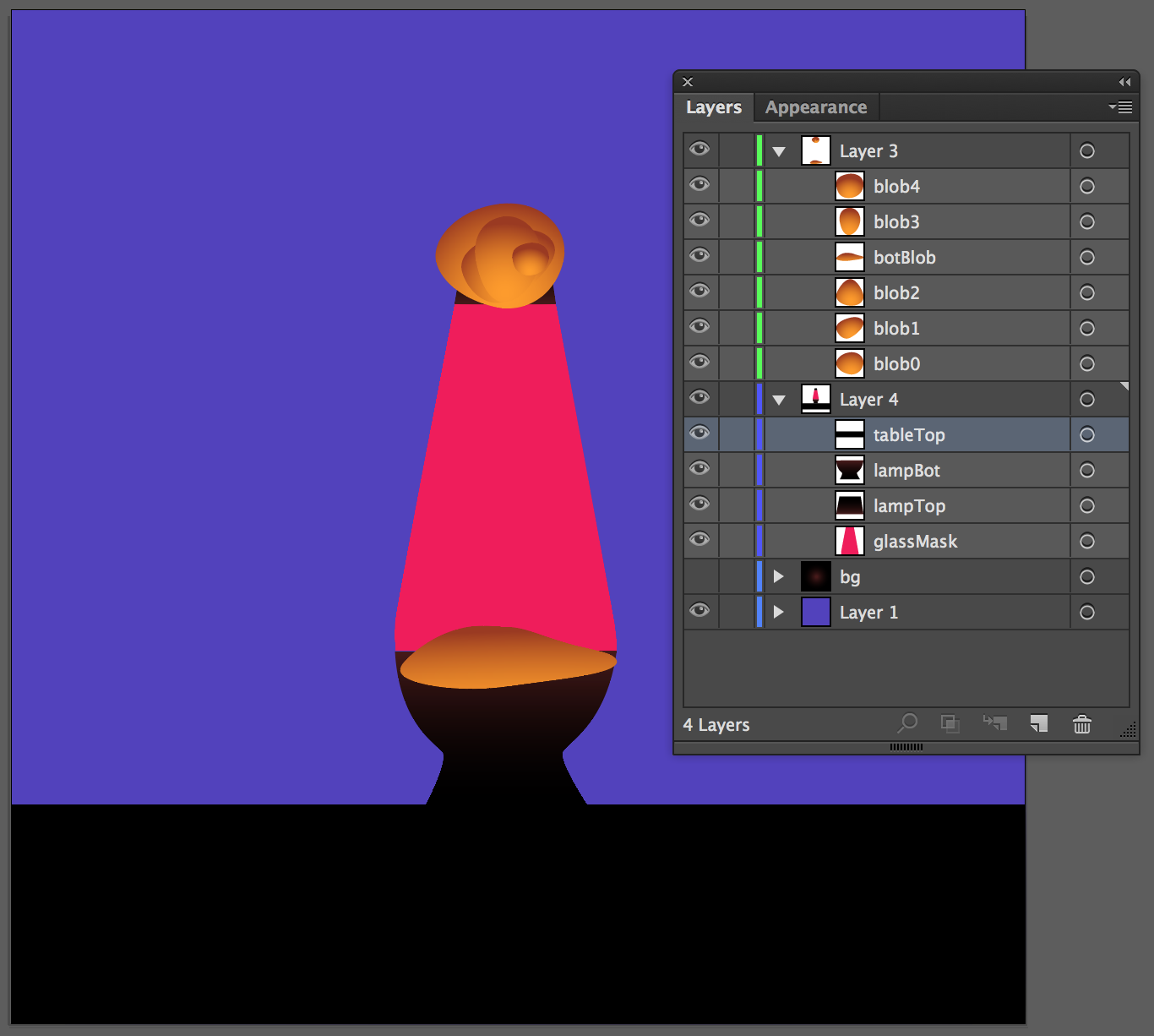 SVG Lava Lamp