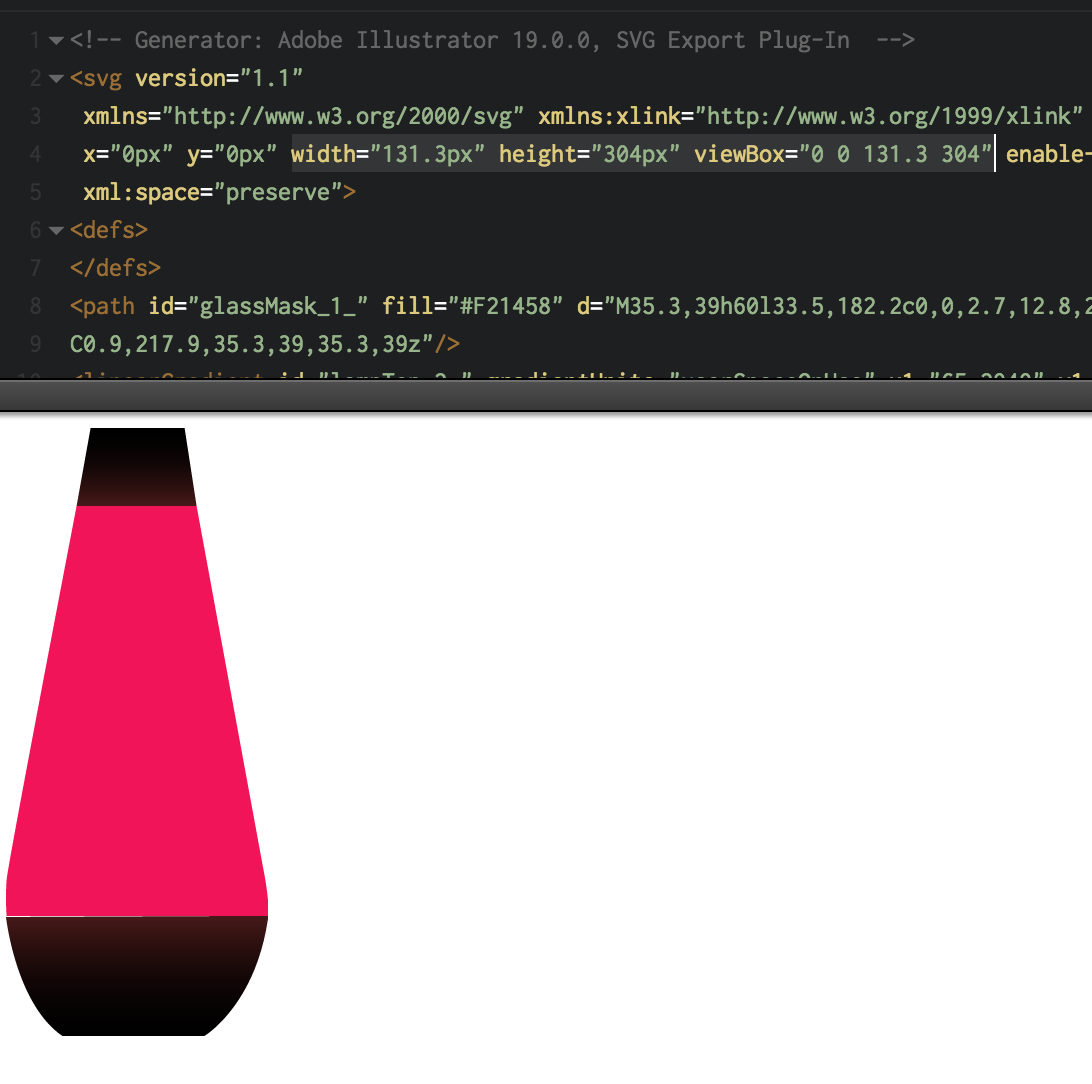 SVG Lava Lamp