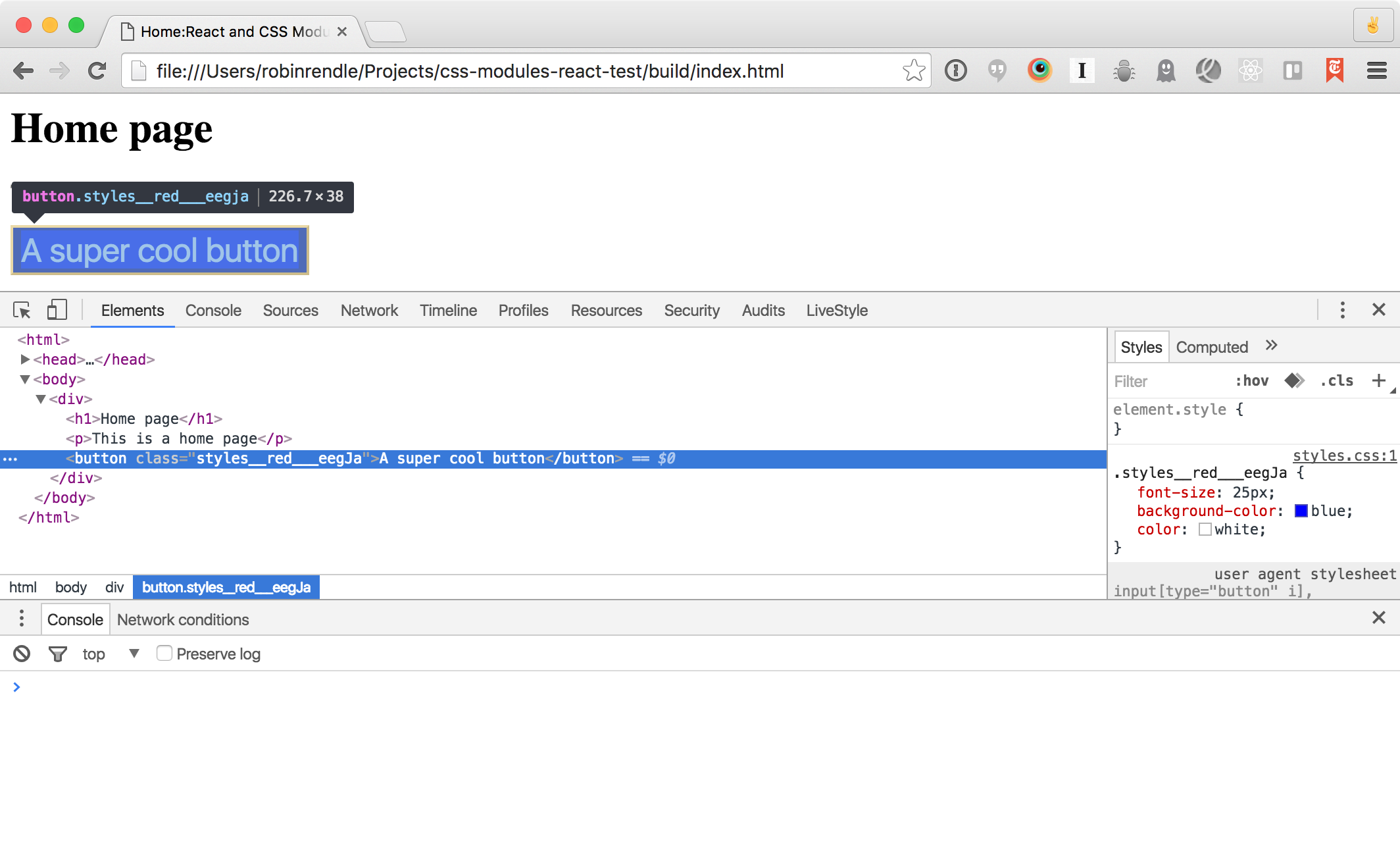 CSS Modules
