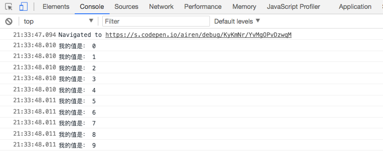 JavaScript中的所有循环类型