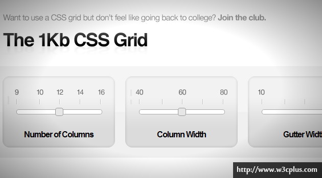 The 1KB CSS Grid.