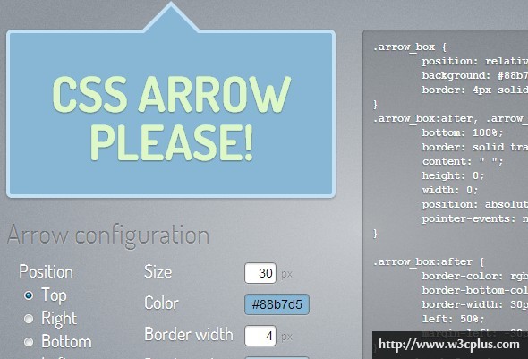CSS ARROW PLEASE!