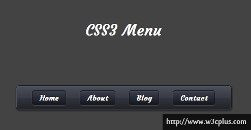 CSS3 Nav Menu